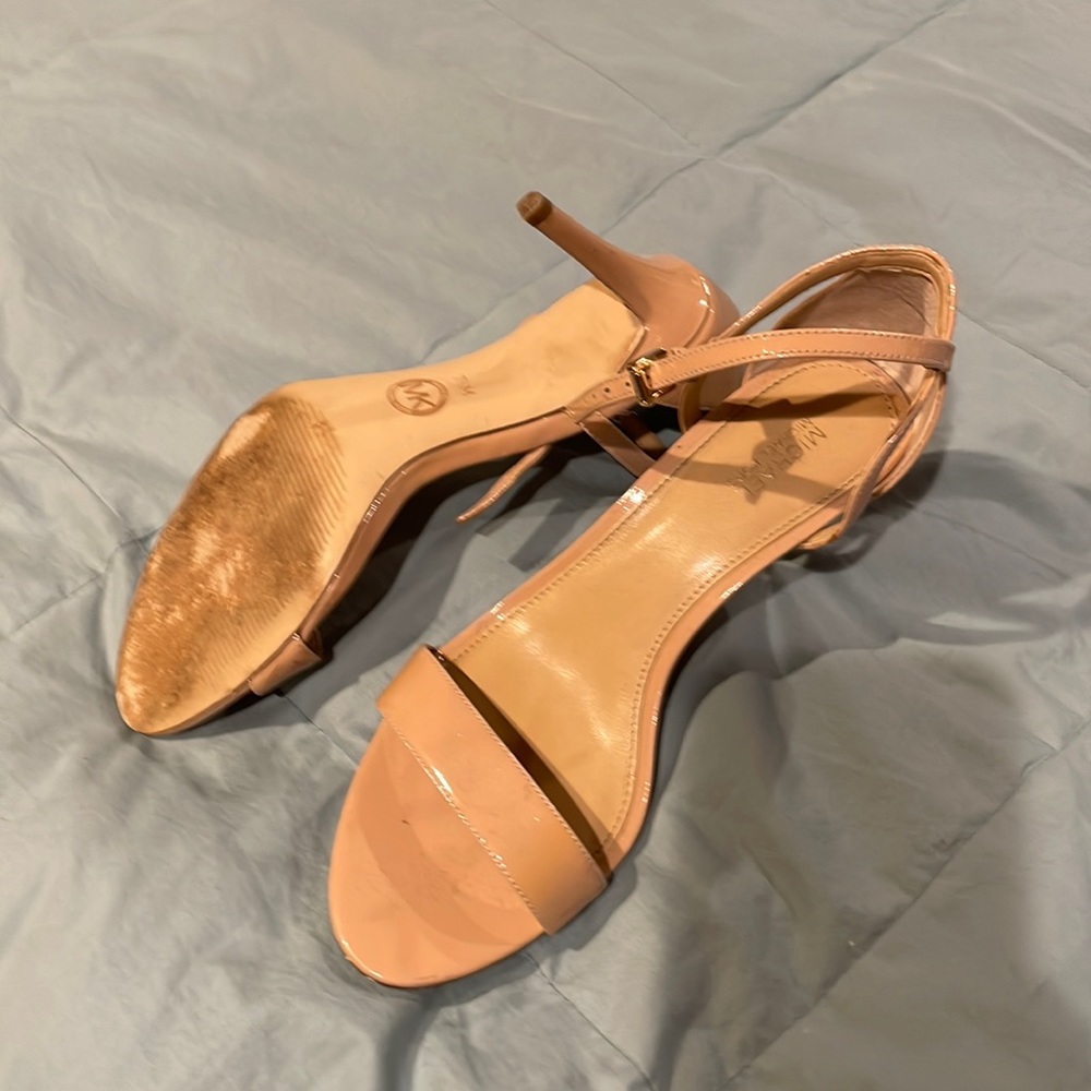 Michael Kors nude strappy sandals